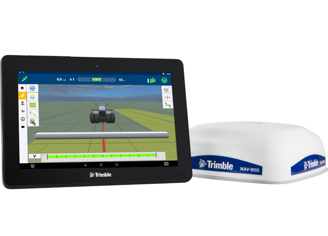 Trimble gfx-750 agriculture technology display system